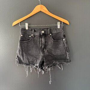 Madewell Perfect Jean Shorts (Lunar Wash)